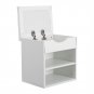 Multi-function Home Entryway Shoe Storage Closet Shelf Ottoman Bench Cabinet