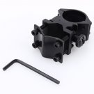 Aluminum Alloy 25mm Tactics Flashlight Scope Light Shotgun Rifle Barrel Mount