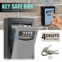 Wall Mounted High Security Steel Storage 4 Digit Key Box With Combination Lock