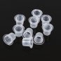 Tattoo Ink Cap Cup Container Plastic Permanent Makeup Pigment Accessories Holder