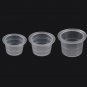 Tattoo Ink Cap Cup Container Plastic Permanent Makeup Pigment Accessories Holder