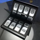 New 15in1 Aluminum SIM Micro Nano SIM Card Pin Storage Box Case Holder Protector
