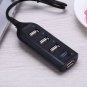 Wired Micro USB 2.0 4-Port Distributor Multi Hub Splitter Power For PC Computer