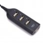 Wired Micro USB 2.0 4-Port Distributor Multi Hub Splitter Power For PC Computer