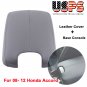 GRAY LEATHER ARMREST CONSOLE COVER COMPLETE REPLACEMENT FOR HONDA ACCORD 08-12 (