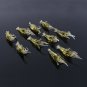 Lot 10pcs 4cm Shrimp Soft Prawn Lure Hook Tackle Bait Saltwater Fishing Lures