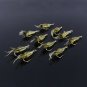 Lot 10pcs 4cm Shrimp Soft Prawn Lure Hook Tackle Bait Saltwater Fishing Lures
