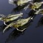 Lot 10pcs 4cm Shrimp Soft Prawn Lure Hook Tackle Bait Saltwater Fishing Lures