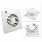 Wall-mounted 4"/6" Ventilation Extractor Exhaust Fan For Kitchen Bathroom Toilet