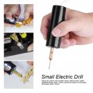 DC5V Mini Micro Metal Electric Motor Hand Drill w/ USB Cable PCB 3X Bit Handheld