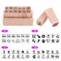 12pcs/Set Wood Rubber Stamp fr Kids DIY Crafts Card Scrapbooking Diary Gifts Hot