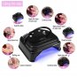 64W Cordless LED/UV Nail Lamp Gel Polish Nail Dryer Wireless Rechargeable New