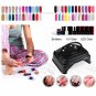 64W Cordless LED/UV Nail Lamp Gel Polish Nail Dryer Wireless Rechargeable New