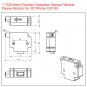 1.75/3.0mm Filament Detection Sensor Module Pause Monitor DIY 3D Printer Set coi