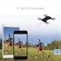Foldable Selfie Drone 720P HD Camera 2.4G Wifi FPV RC Quadcopter Helicopter Toys