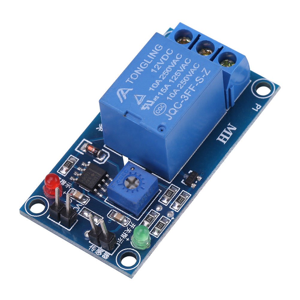 12V Rain Water Raindrop Relay Sensor Control Relay Module for Arduino ...
