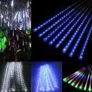 30/50cm 144/240 LED Lovely Meteor Shower Rain Snowfall 8 Tubes String Light Xmas