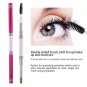 Eyebrow Eyeliner Shaping Duo Double Spoolie Makeup Brush Flat Angled Makeup Tool