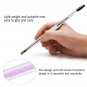 Eyebrow Eyeliner Shaping Duo Double Spoolie Makeup Brush Flat Angled Makeup Tool