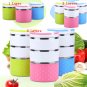 1-3 Layer Stainless Steel Insulation Thermo Thermal Lunch Box Food Container Hot