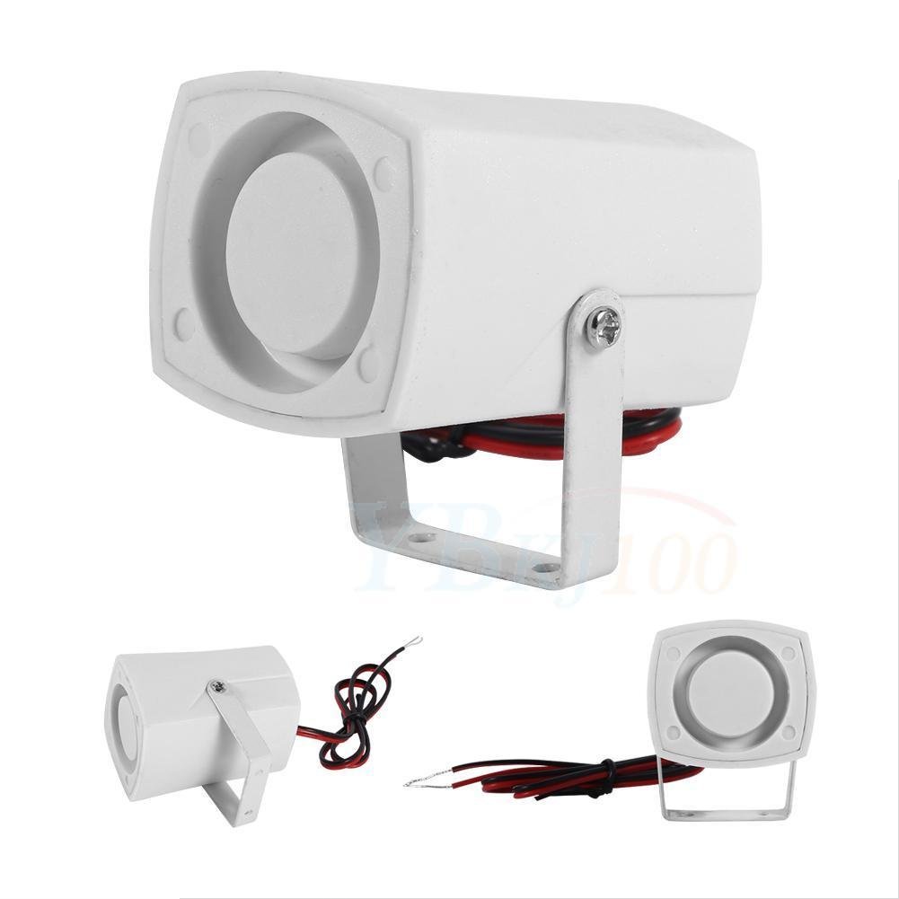 Electronic Wired Horn Siren Security Alarm System Outdoor Indoor DC12V Top Grade