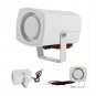 Electronic Wired Horn Siren Security Alarm System Outdoor Indoor DC12V Top Grade
