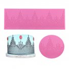 Silicone Lace Mold Sugar Craft Fondant Mat Cake Decorating Mould Baking Tools