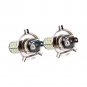 2x H4 120 SMD Car Light Bulb Hi/Low Beam LED Fog Headlight 9003 HB2 Lamp 6500K