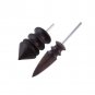 Black Wood Leather Craft Cocobolo Slicker Burnisher Tool Leather Craft Edge coi