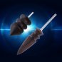 Black Wood Leather Craft Cocobolo Slicker Burnisher Tool Leather Craft Edge coi