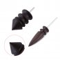 Black Wood Leather Craft Cocobolo Slicker Burnisher Tool Leather Craft Edge coi