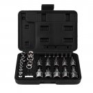 External Torx Socket Bit | 30pc E Tamper Proof Security Star Female 1/4 3/8 1/2