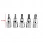 External Torx Socket Bit | 30pc E Tamper Proof Security Star Female 1/4 3/8 1/2