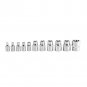 External Torx Socket Bit | 30pc E Tamper Proof Security Star Female 1/4 3/8 1/2