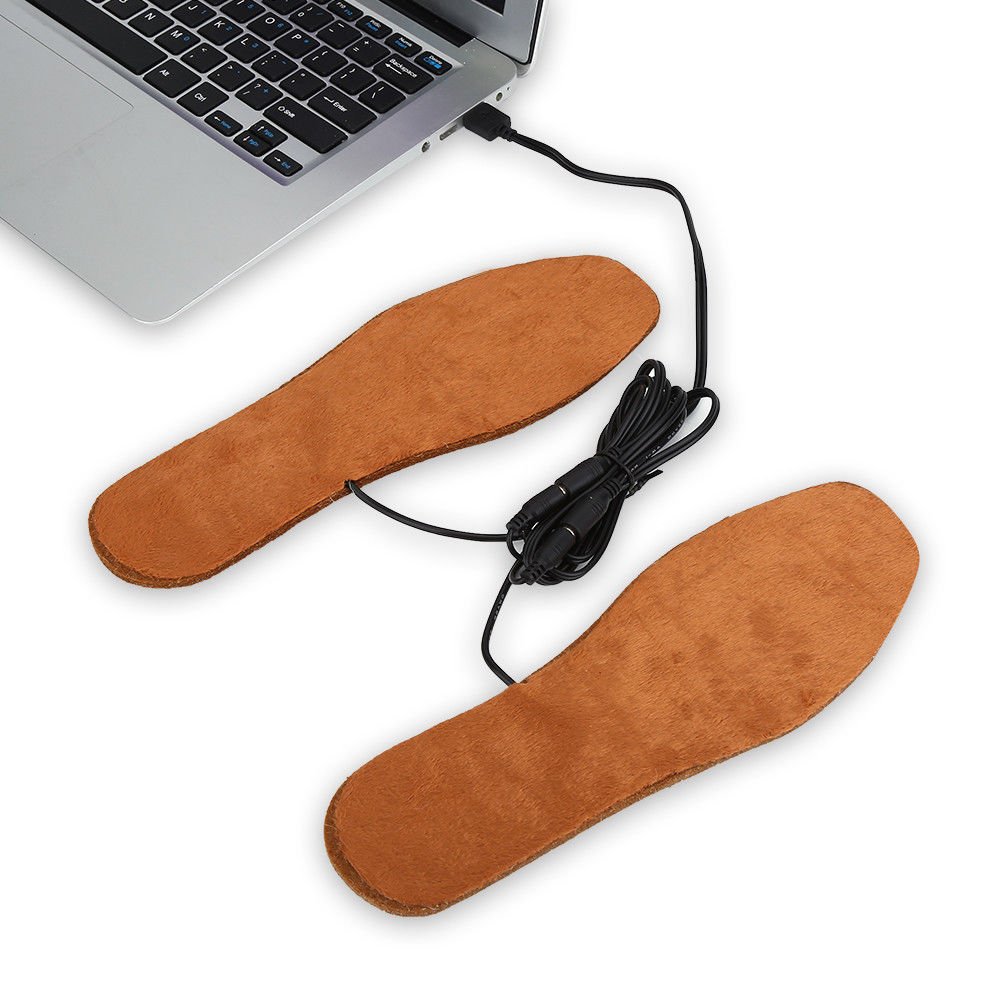 Winter Electric Foot Warmer Heater USB Charging Shoes Insoles Heated Shoe Pad