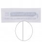100pcs 1R/3R/5R Permanent Makeup Eyebrow Microblading Tattoo Needles with Tips