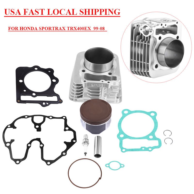 85mm  Big Bore Cylinder Piston Gasket Kit For Honda Sportrax TRX400EX 99-08