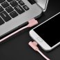 10FT 90 Degree Right Angle Micro USB Charging Data Cable Braided Nylon Cord Line
