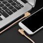 10FT 90 Degree Right Angle Micro USB Charging Data Cable Braided Nylon Cord Line