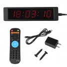 Programmable Remote Crossfit Interval Timer Wall Clock for Fitness Training Hot