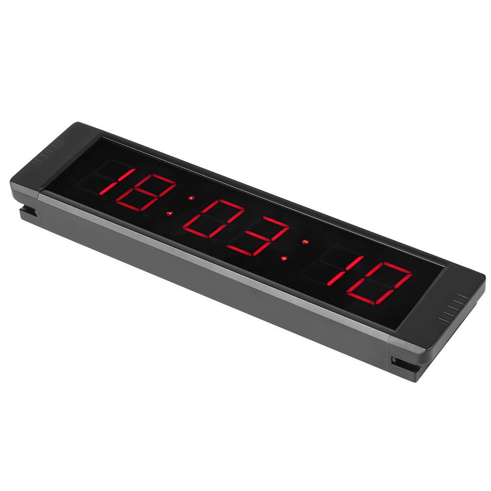 Programmable Remote Crossfit Interval Timer Wall Clock For Fitness