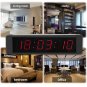 Programmable Remote Crossfit Interval Timer Wall Clock for Fitness Training Hot