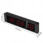 Programmable Remote Crossfit Interval Timer Wall Clock for Fitness Training Hot