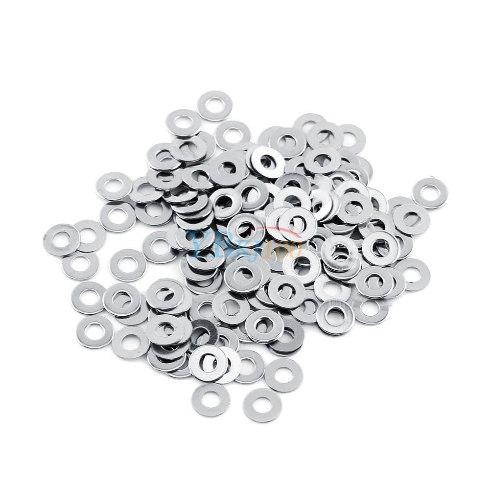M1.6-M18 STAINLESS STEEL FLAT WASHERS REPAIR KIT TOOL TO METRIC SCREWS 50/100PCS