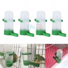 4pcs Pet Cage Aviary Bird Parrot Budgie Canary Drinker Food Feeder Waterer Clip