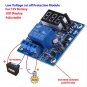 12V Battery Low Voltage Undervoltage Anti-Over Discharge Protection Board LED co