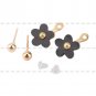 New Womens Daisy Flower Stud Earrings Cute Ear Women Fashion Studs Style Jewelry