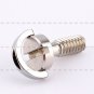 1/4" D-Ring Screw Stainless Steel For Camera Tripod Quick Release Plate Long EM