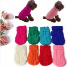 Popular Pet Dog Cat Knitted Jumper Sweater Puppy Warm Coat Jacket Winter Clothes