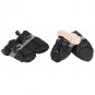 4x Reflective No Slip Dog Shoes Boots Waterproof Dog Socks Soft Fleece Padded